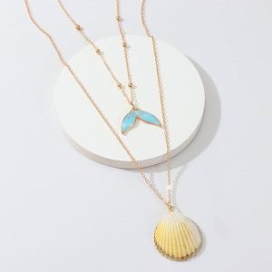 Collar Dúo Cola de Sirena