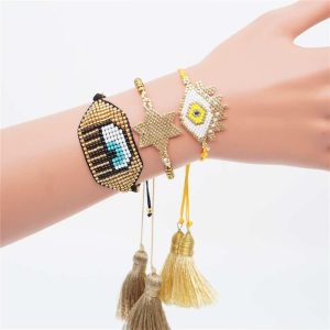 Pulseras Miyuki Ojito Turco