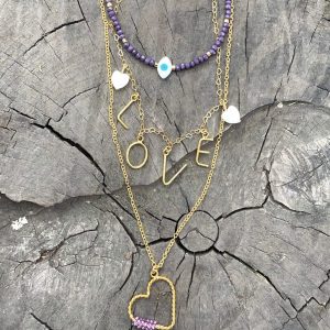 Set Nácar y Ojo turco