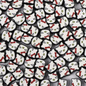 Fimo de Hello Kitty x10