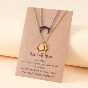 Cadenitas Dúo Luna y Sol