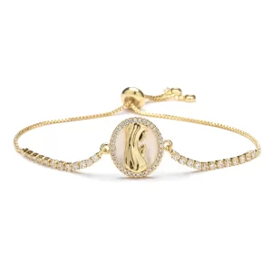 Pulsera Virgencita Nácar