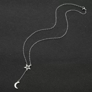 Collar Cielo Plateado