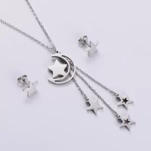 Cadenita Celestial Plateada