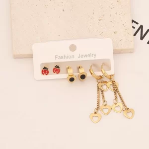 Set Aretes Mariquita