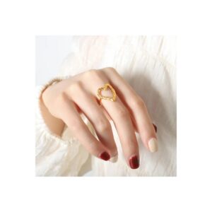 Anillo Hueco Dorado