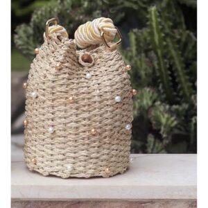 Bolso mochila perla